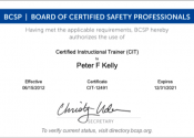 Certified Instructional   Trainer (CIT)