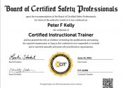 Certified Instructional   Trainer (CIT)